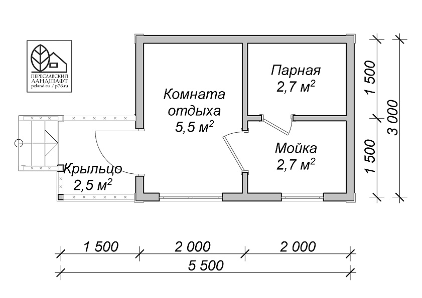 баня 3 на 4